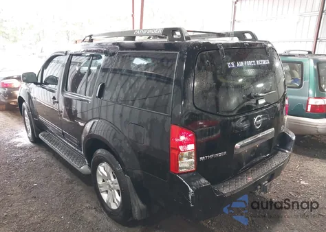 2005 Nissan Pathfinder Le from USA, damaged, VIN 5N1AR18U05C736042